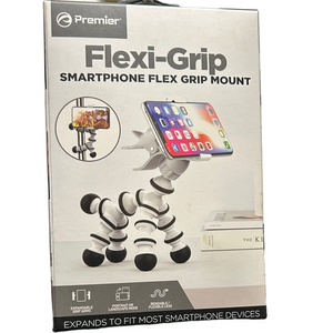 Premier Flexi-Grip Smartphone Mount - Black and White